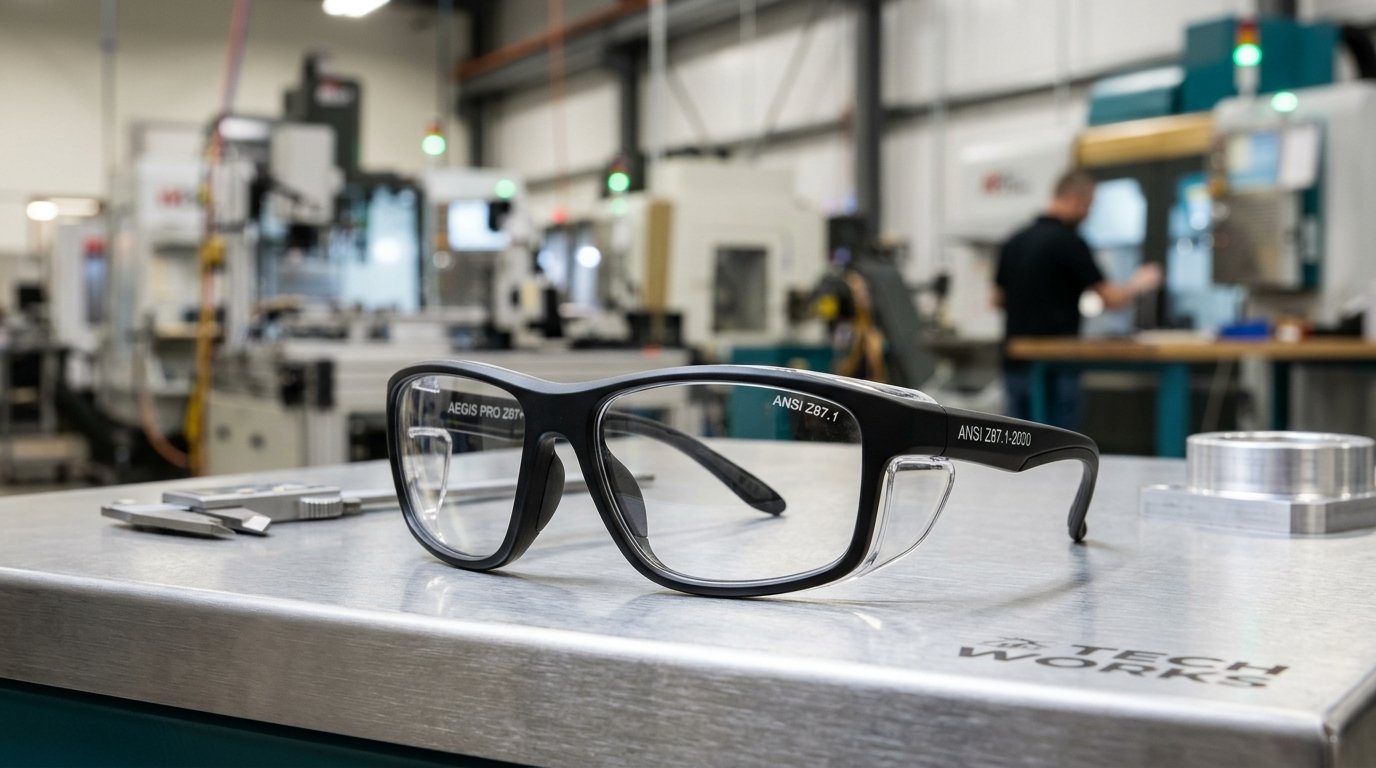 Lentes de seguridad industrial graduados certificados